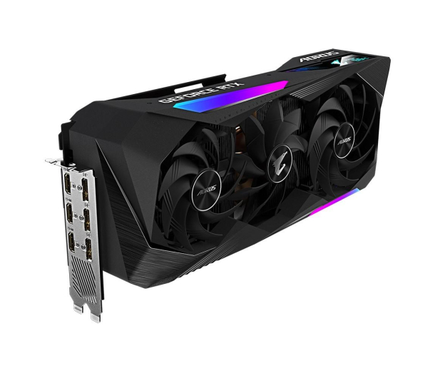 Gigabyte GeForce RTX 3070 Ti AORUS MASTER LHR 8GB GDDRX6 - 659844 - zdjęcie 5